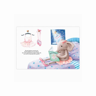 Jellycat Elly Ballerina Books UK | 85241TYNH